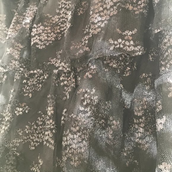 Anthropologie | Tiered Ruffle Lace Strapless Sheath Dress - Picture 6 of 11